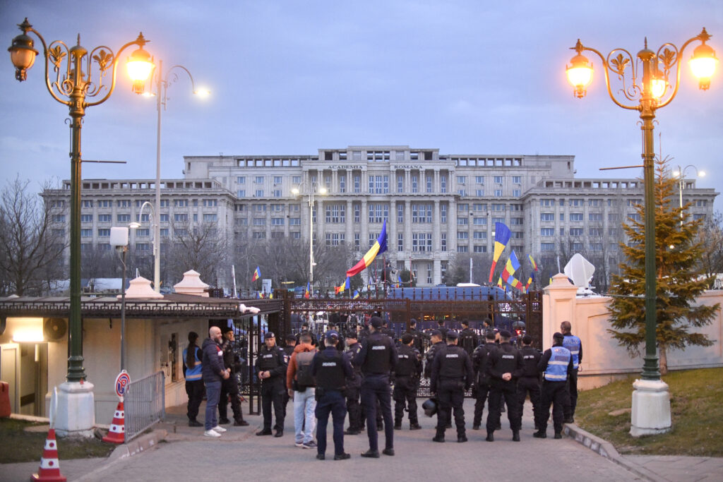 Jandarmeria neagă participarea trupelor UE la manifestații